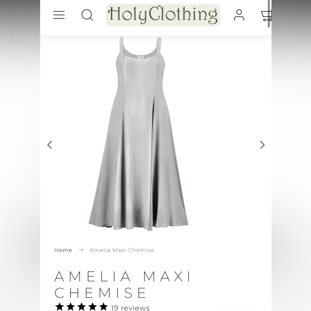 Holy Clothing Amelia Maxi Chemise